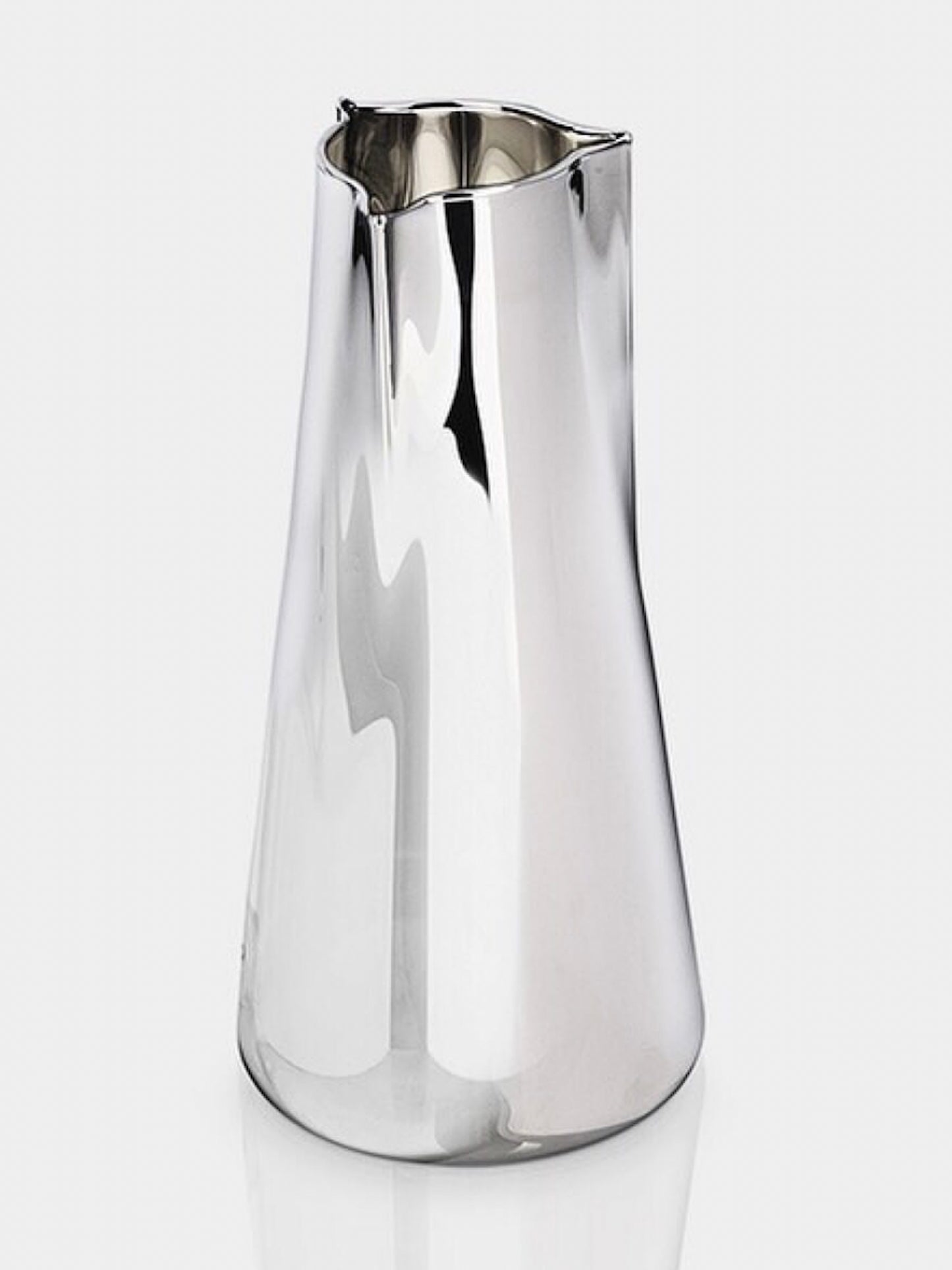 Silver Glass Carafe