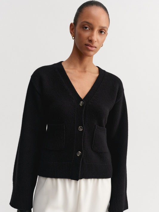 Drea Cardigan – Sort – Kommer snart