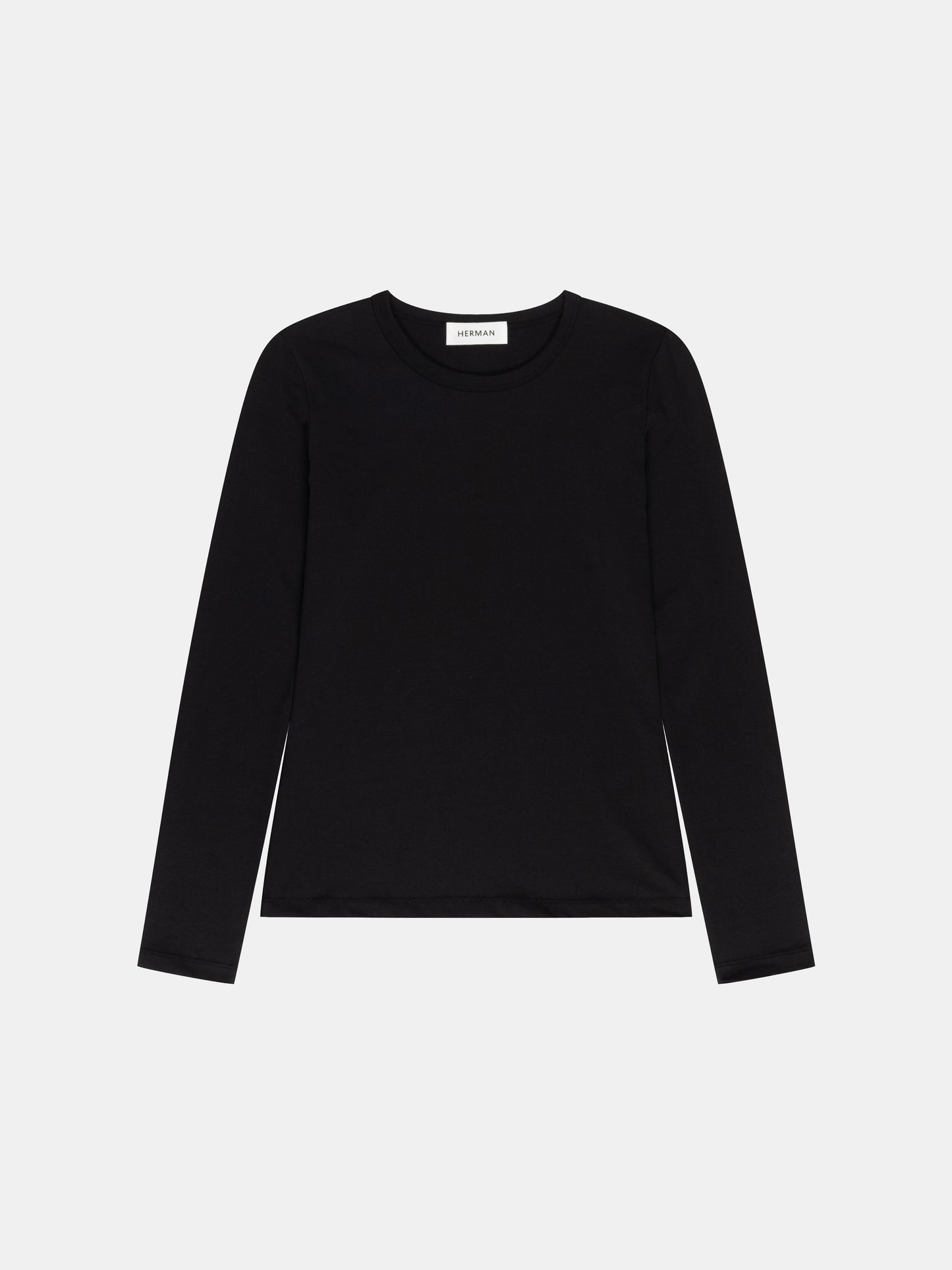 Fitted Long Sleeve - Black