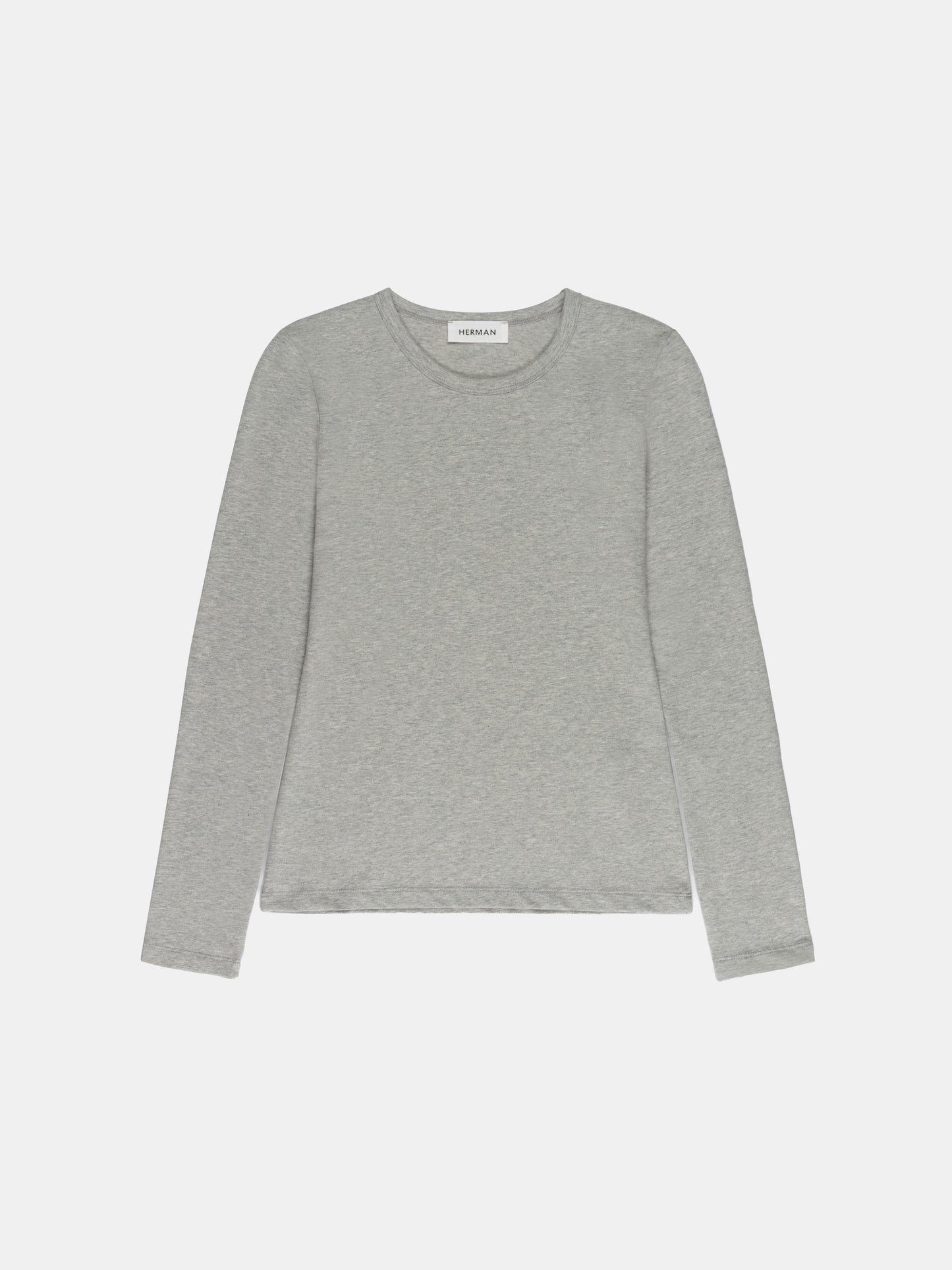 Fitted Long Sleeve - Heather Grey