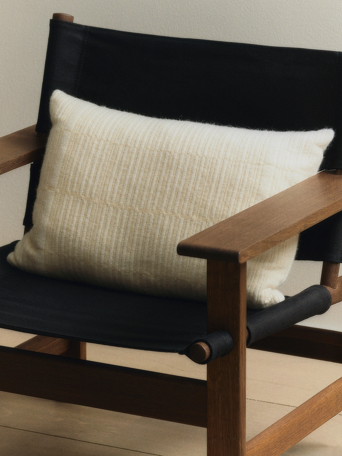 Grid Decorative Cushion - Off-White
