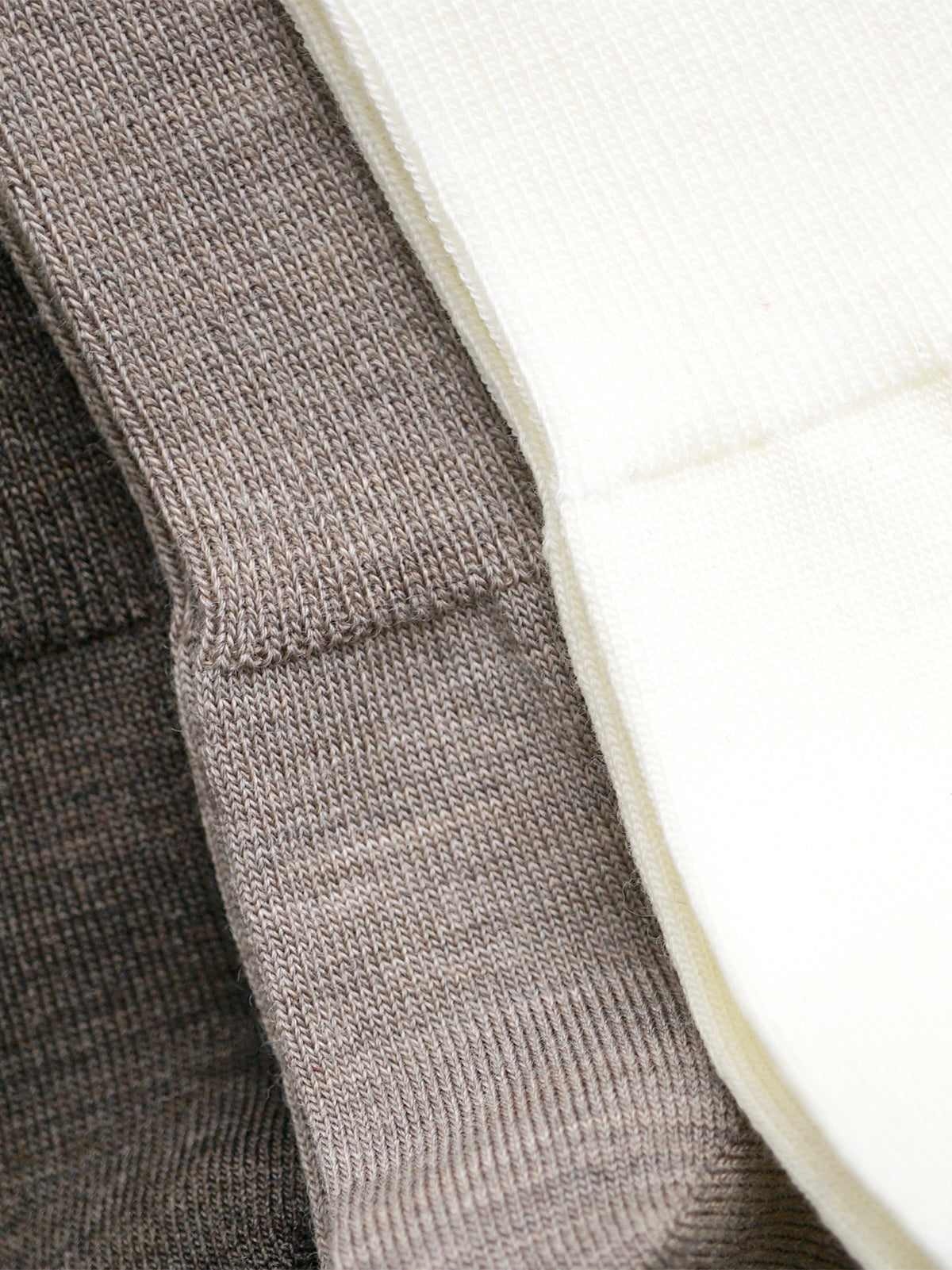 Merino Wool Ribbed Socks