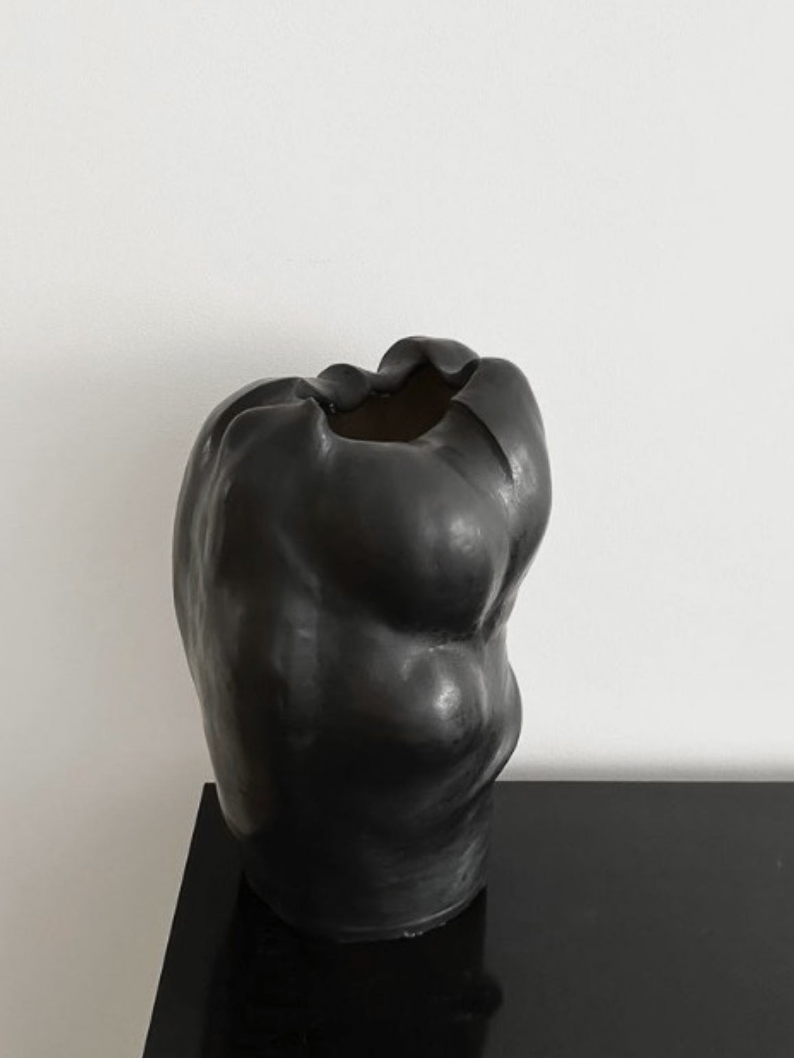 Sculpture/Vase, "No titel", Black