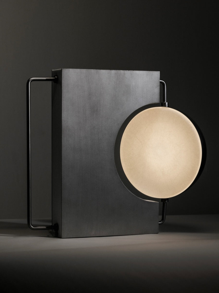 Half / Bordlampe - Sølv