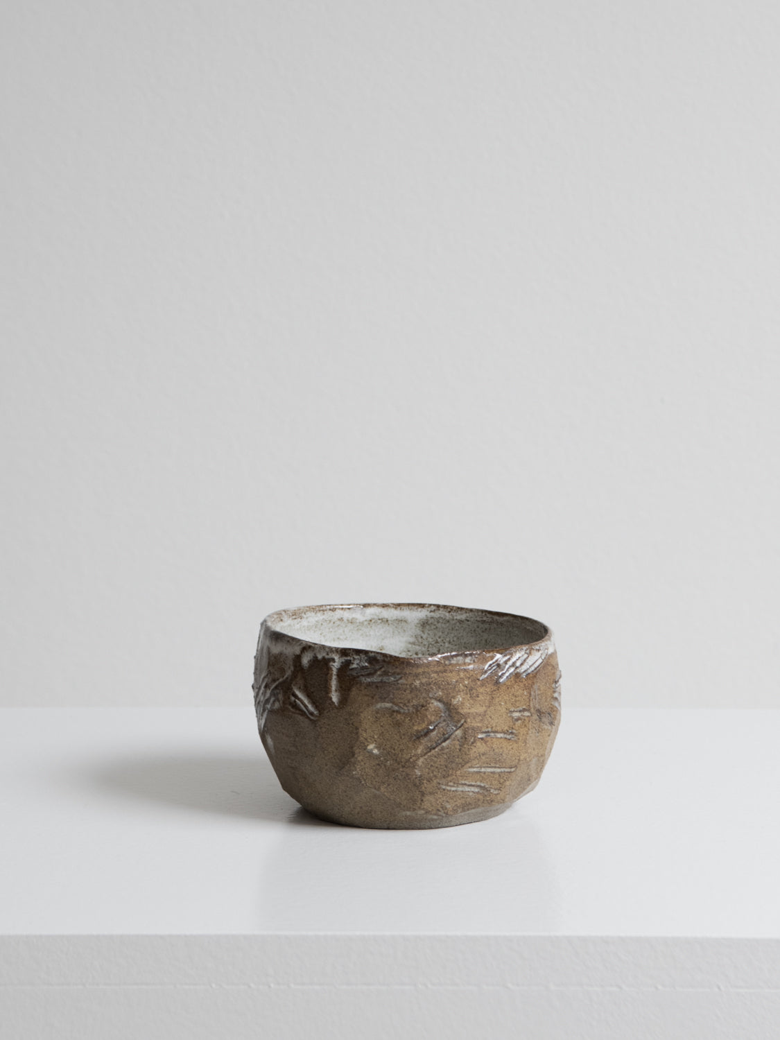 Kurinuki Matcha Bowl - Dark