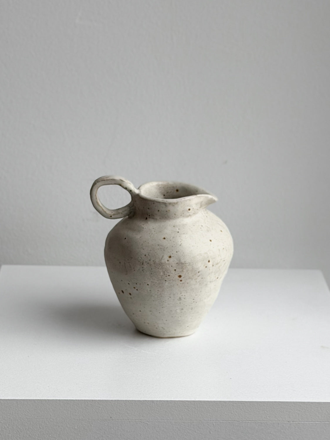 Handmade Stoneware Pitcher