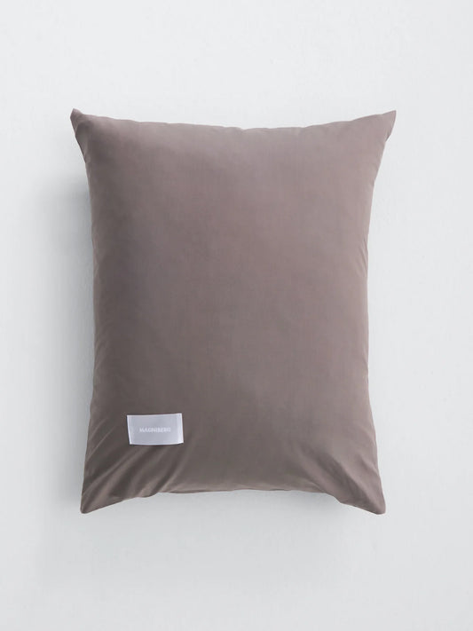 Pure Poplin Pillow Case – Mud