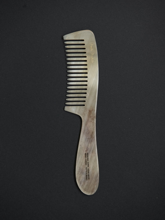 Horn Comb with Handle