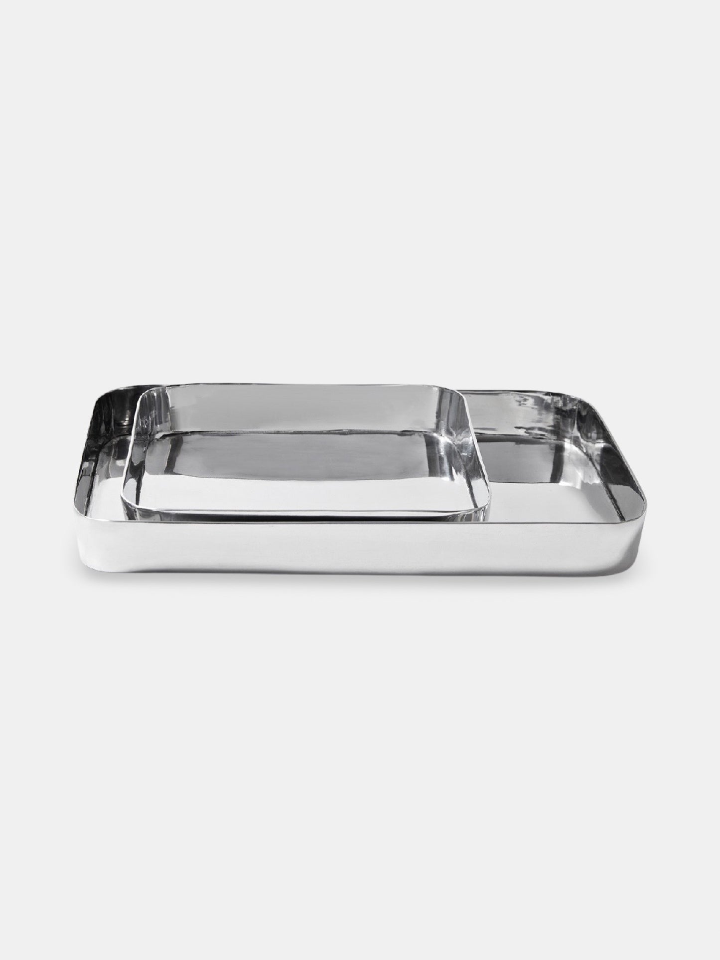 Masai Polished Aluminum Tray