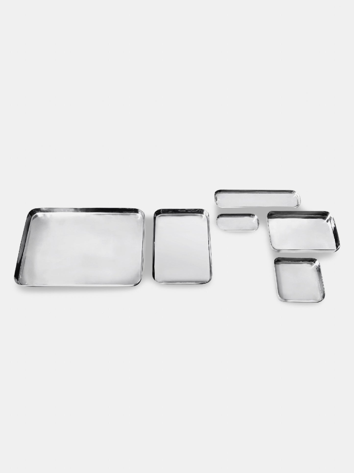 Masai Polished Aluminum Tray