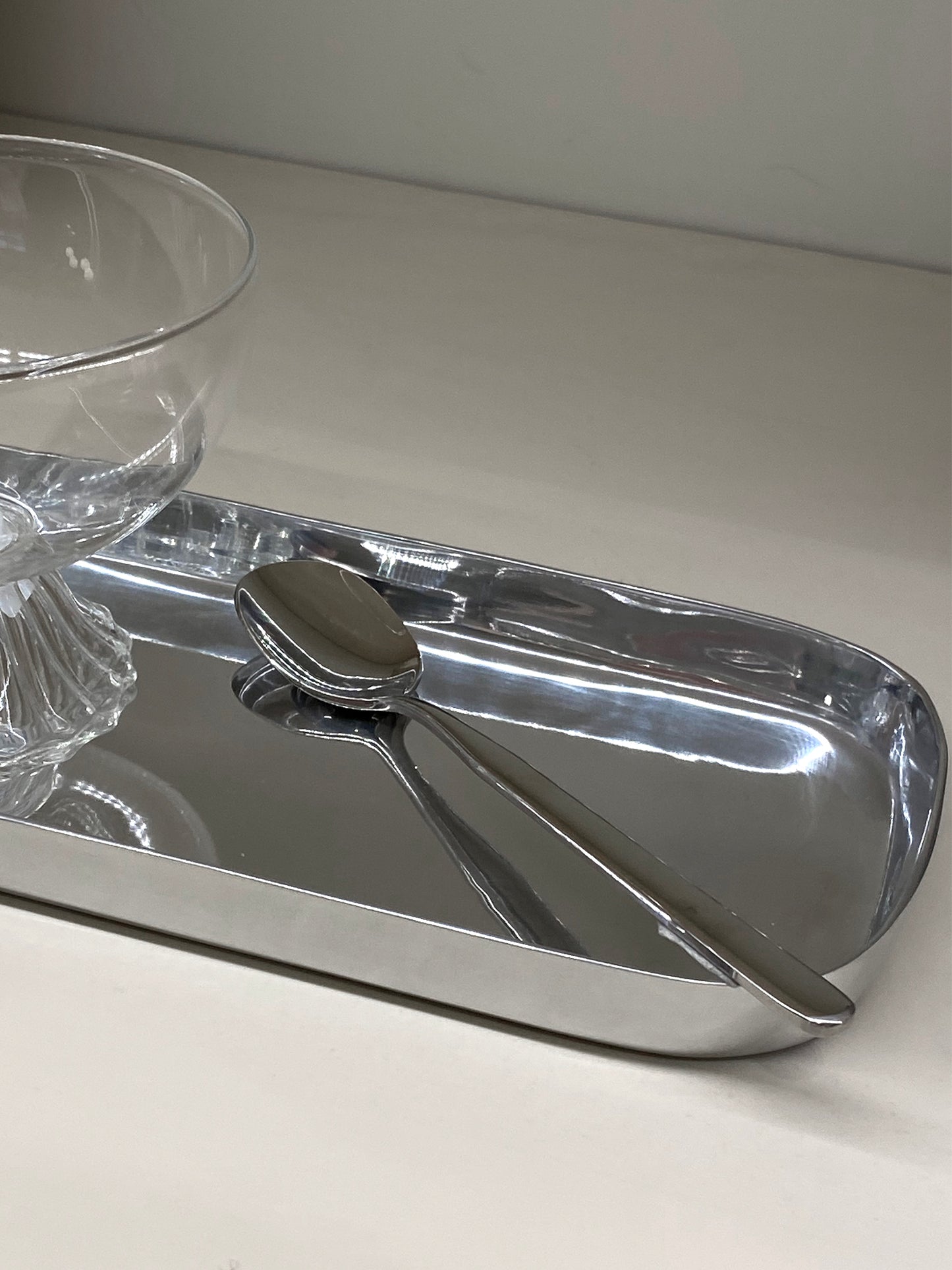 Masai Polished Aluminum Tray