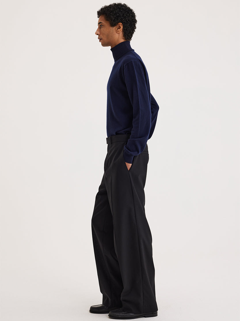 Tailored Wide Leg Trousers