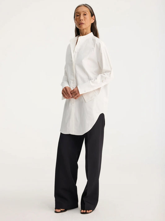 Modern Tuxedo Shirt - Optic White