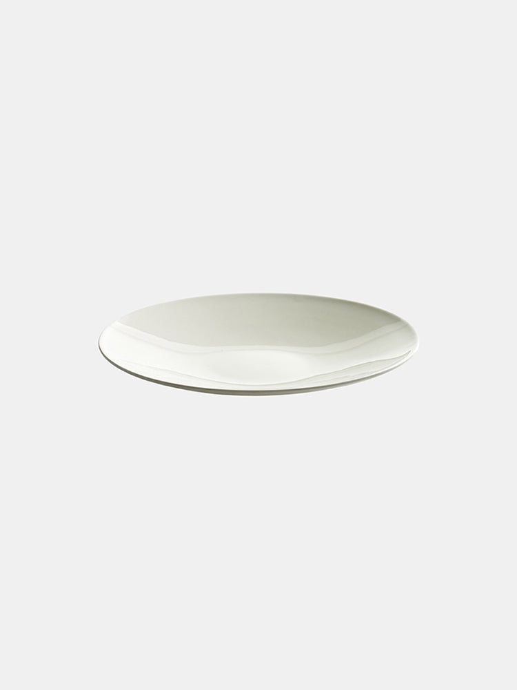 Lens Medium Deep Plate by Carlo van Poucke