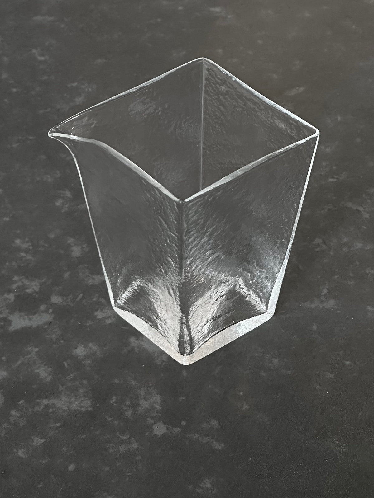 Square Glass Pitcher