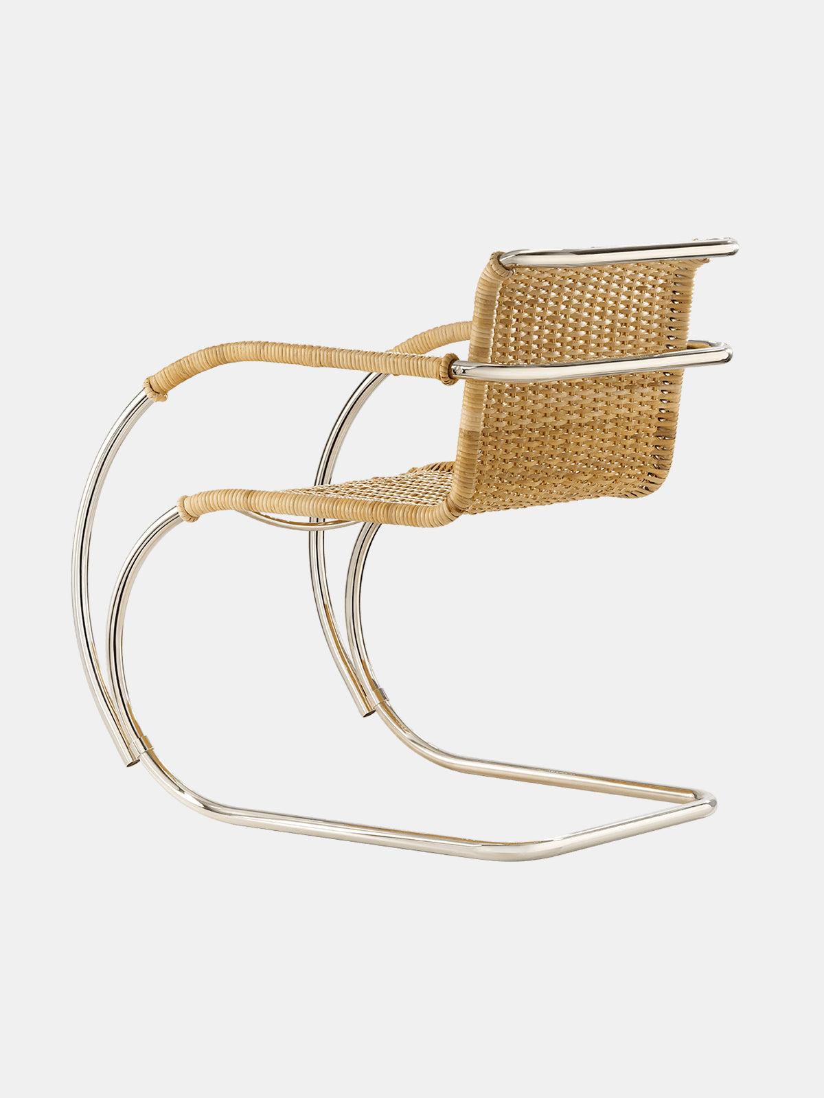 D42 Cantilever Chair With Armrests designed by  Mies Van der Rohe
