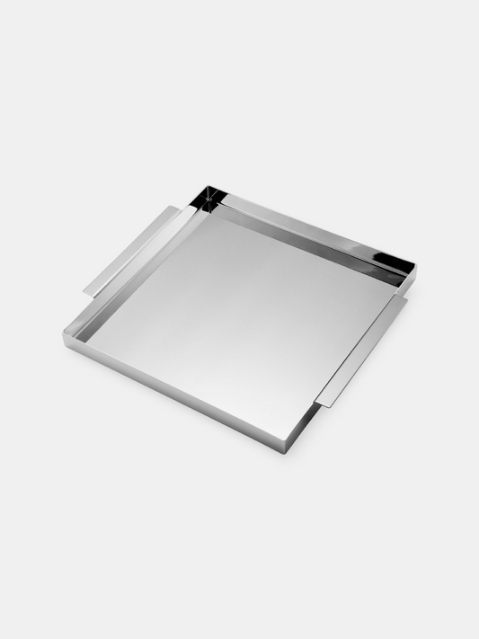 Gaia Square Tray – Silver-Plated