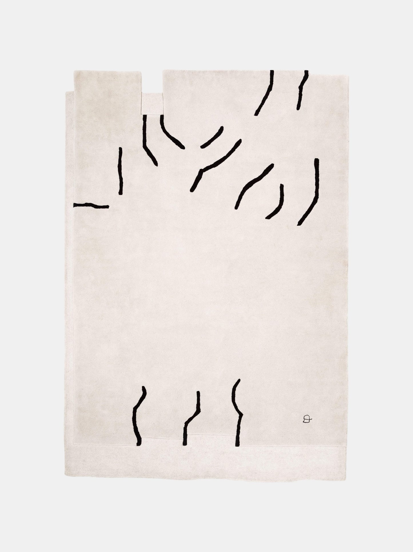 Chillida Gravitación 1997 - Tæppe