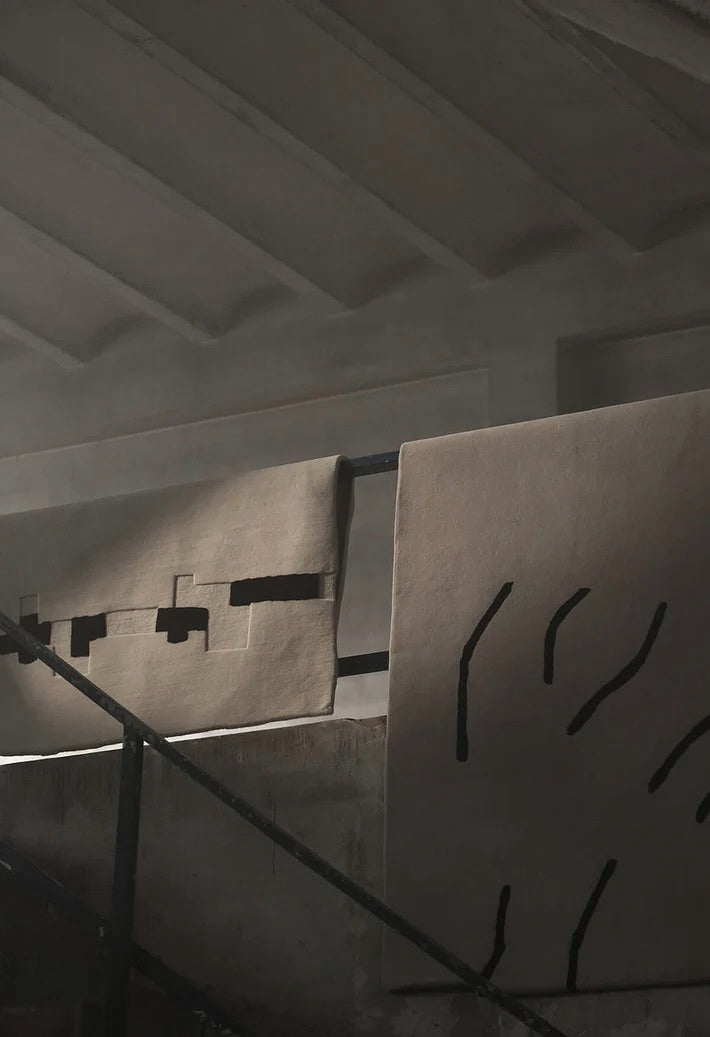 Chillida Gravitación 1997 - Tæppe