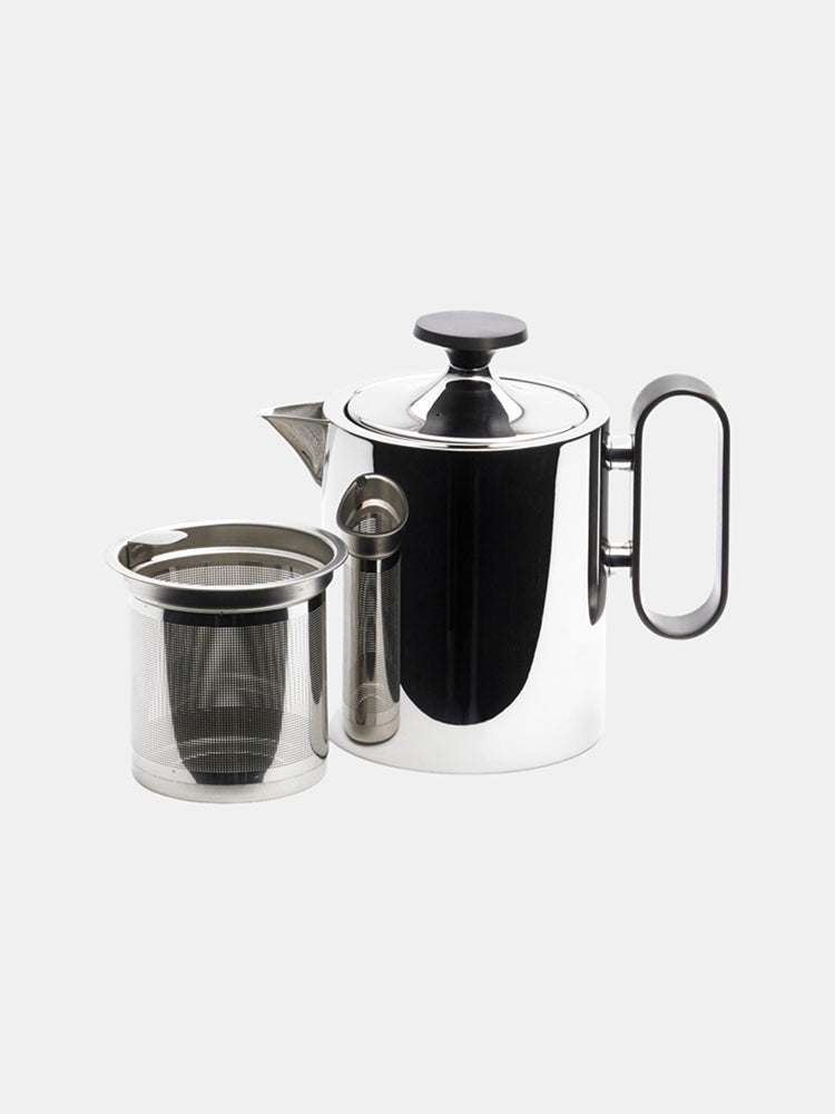 Teapot, Grey Metallic Handle