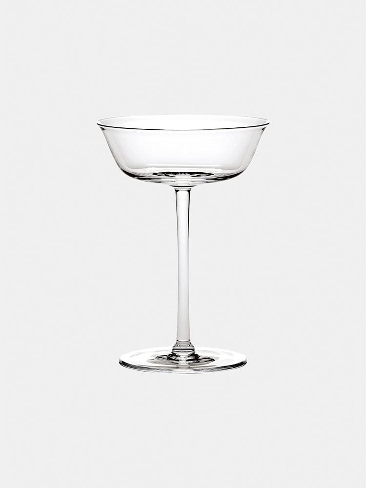 Champagne Coupe Glass Grace Transparent, Set of 4 pieces